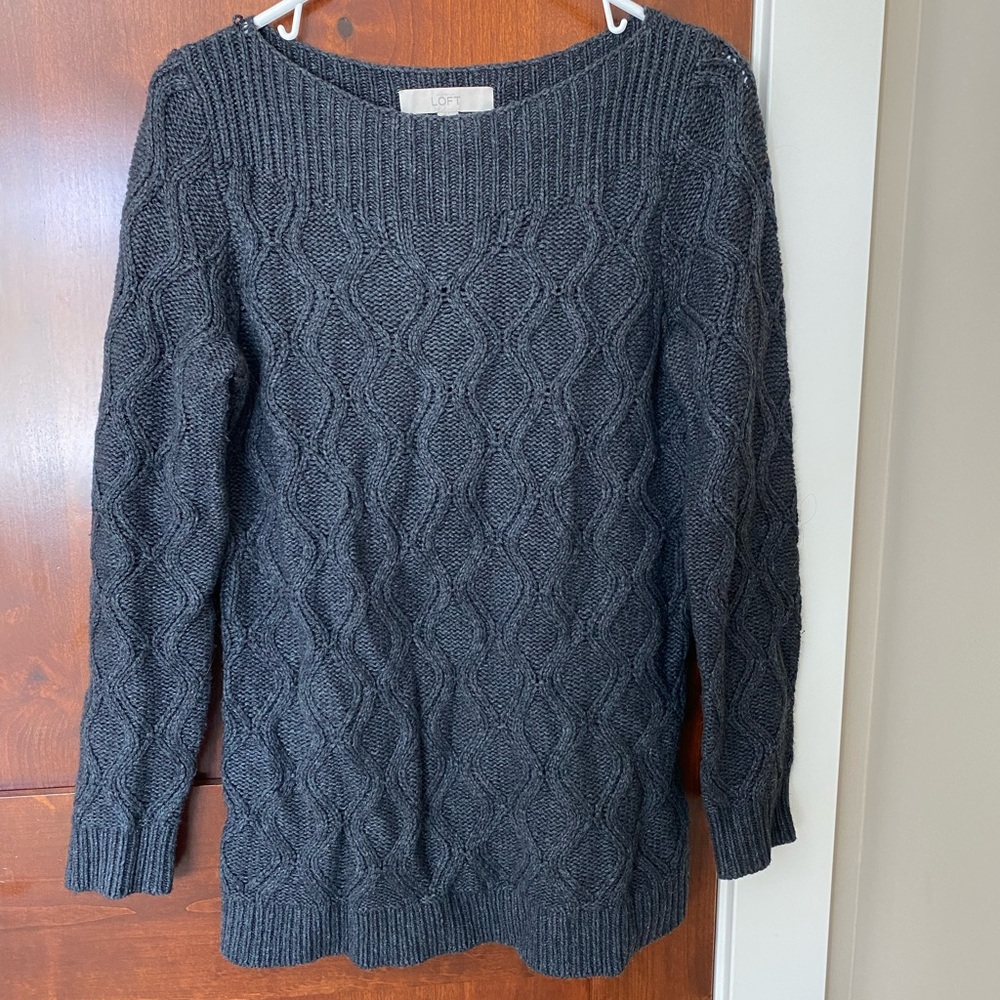 Ann Taylor Grey Sweater